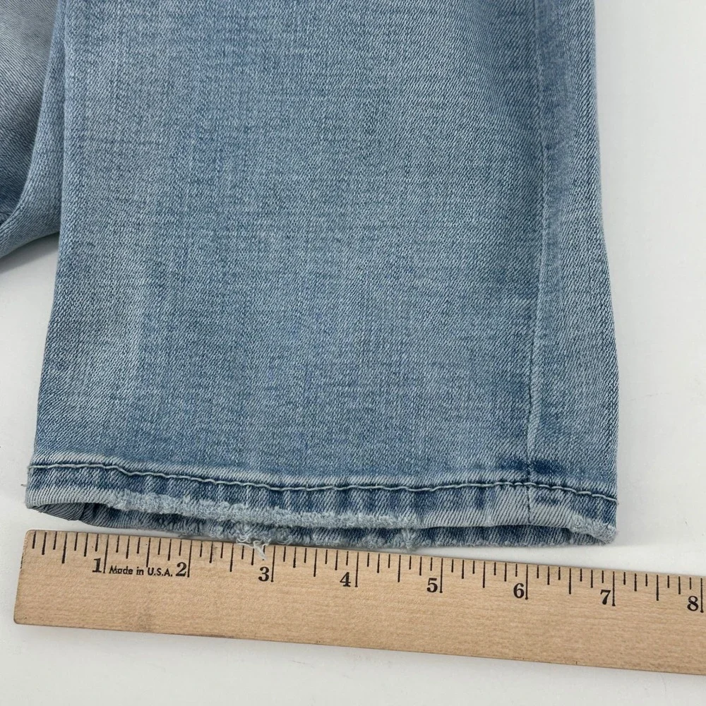 BKE Jake Straight Jeans Men 31x32 Light Wash Solid Straight Leg Modern Denim